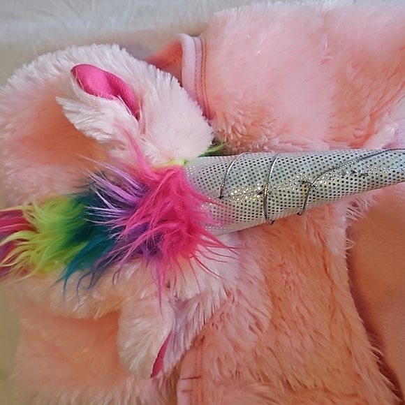 Pink Unicorn Dog Costume - Picture 6 of 9